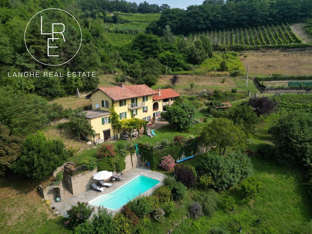 Vendesi casa di campagna con vigneti 