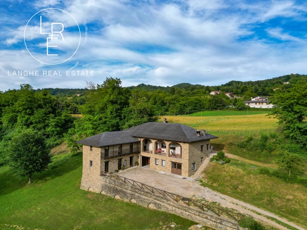 Charming Stone Farmhouse with Land for Sale in Alta Langa